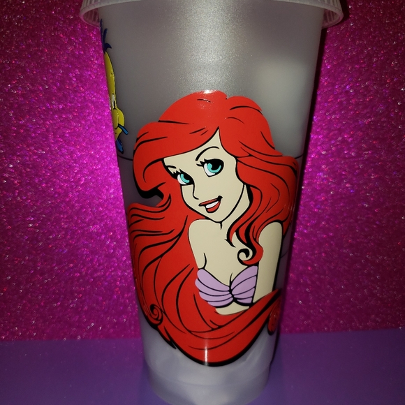Other | Little Mermaid Personalized Starbucks Cup | Poshmark